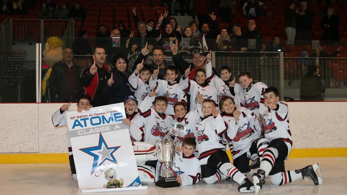 Le Garaga de Saint-Georges Atome A remporte la médaille d'or à L'Assomption