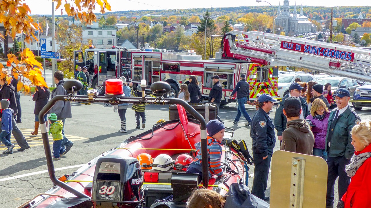 Plusieurs activités prévues aux portes ouvertes de la caserne incendie de St-Georges