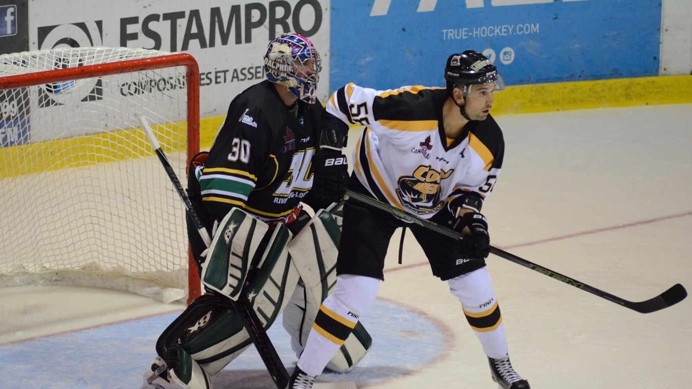 Patrick Bordeleau a récolté trois buts en deux rencontres en fin de semaine.