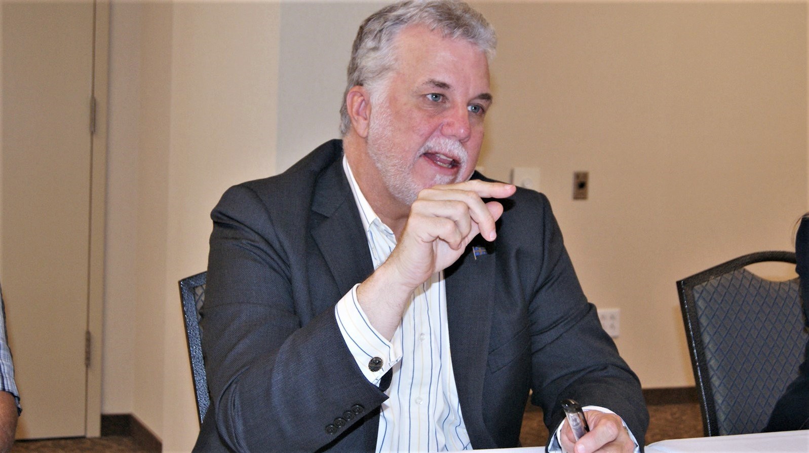 Le premier ministre du Québec, Philippe Couillard, sera de passage à Saint-Georges aujourd'hui et assistera à une inauguration au Centre intégré de mécanique industrielle de la Chaudière ainsi qu'à une visite des lieux.