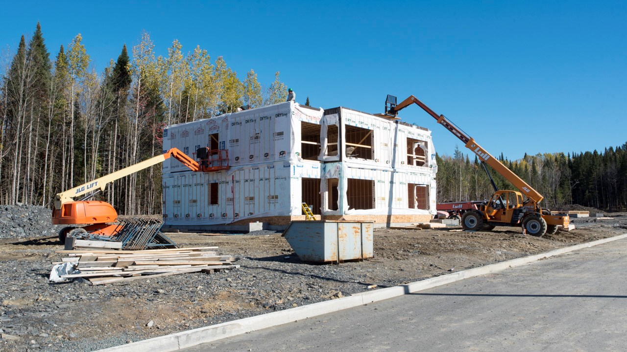 Nouveau développement à St-Georges réalisé par Construction Martin Roy 