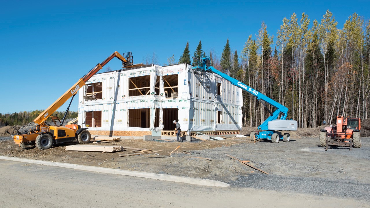 Nouveau développement à St-Georges réalisé par Construction Martin Roy 