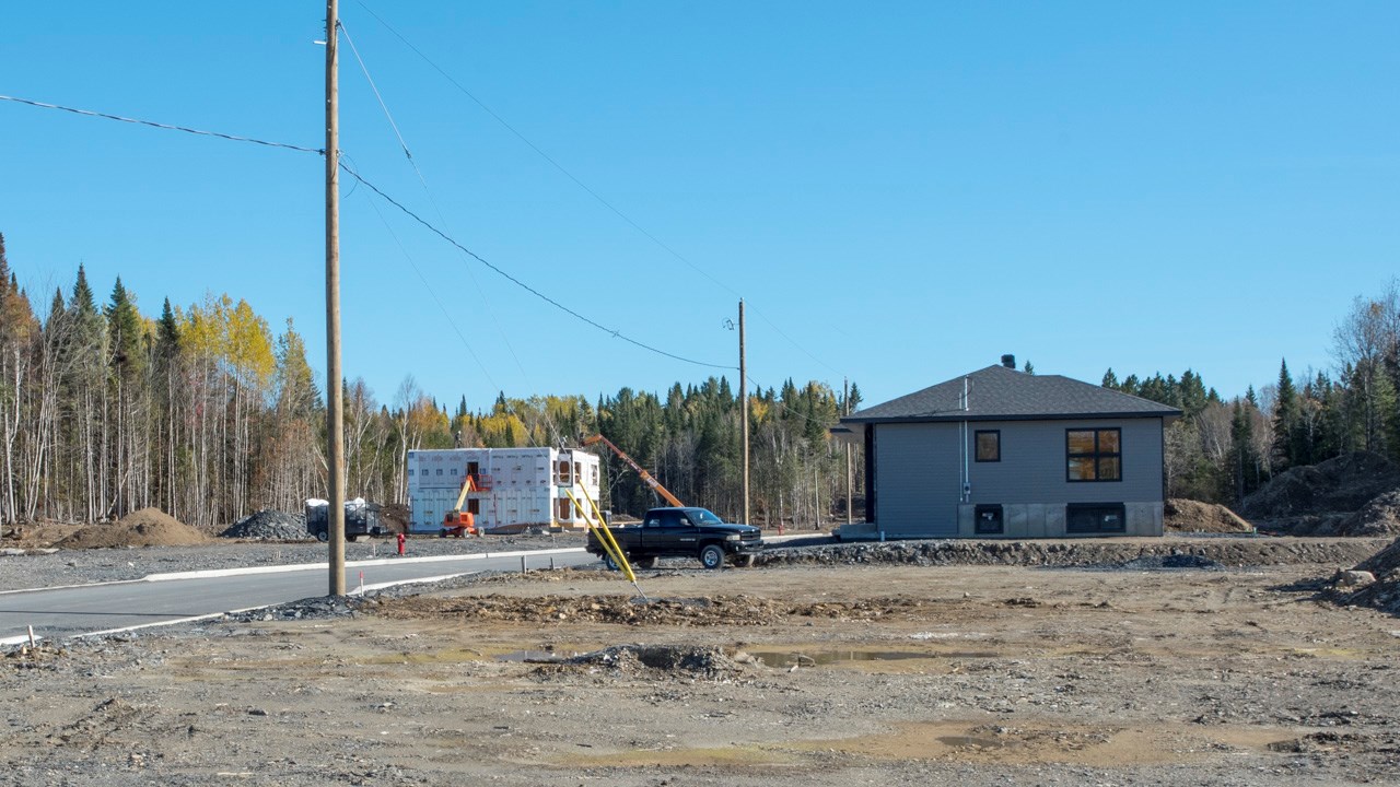 Nouveau développement à St-Georges réalisé par Construction Martin Roy 