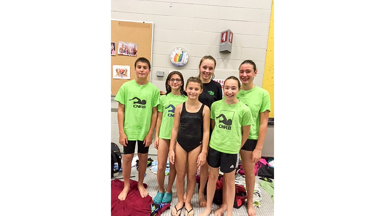Maxim Frenette, Mathilde Sirois, Maude Tanguay, Laura Talbot (entraîneuse), Samuelle
Thériault et Evelyne Lacasse.