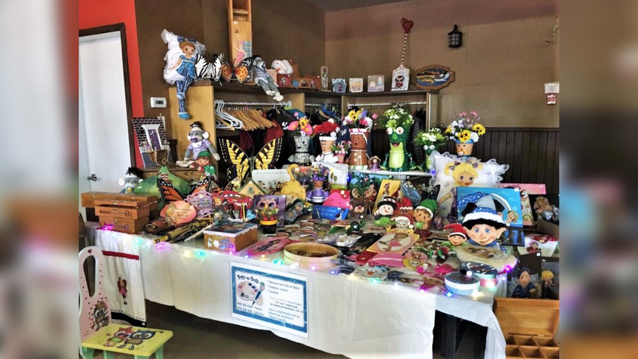 L'édition 2016 du Marché de Noël de Saint-Victor.