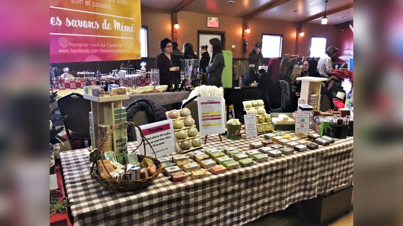L'édition 2016 du Marché de Noël de Saint-Victor.