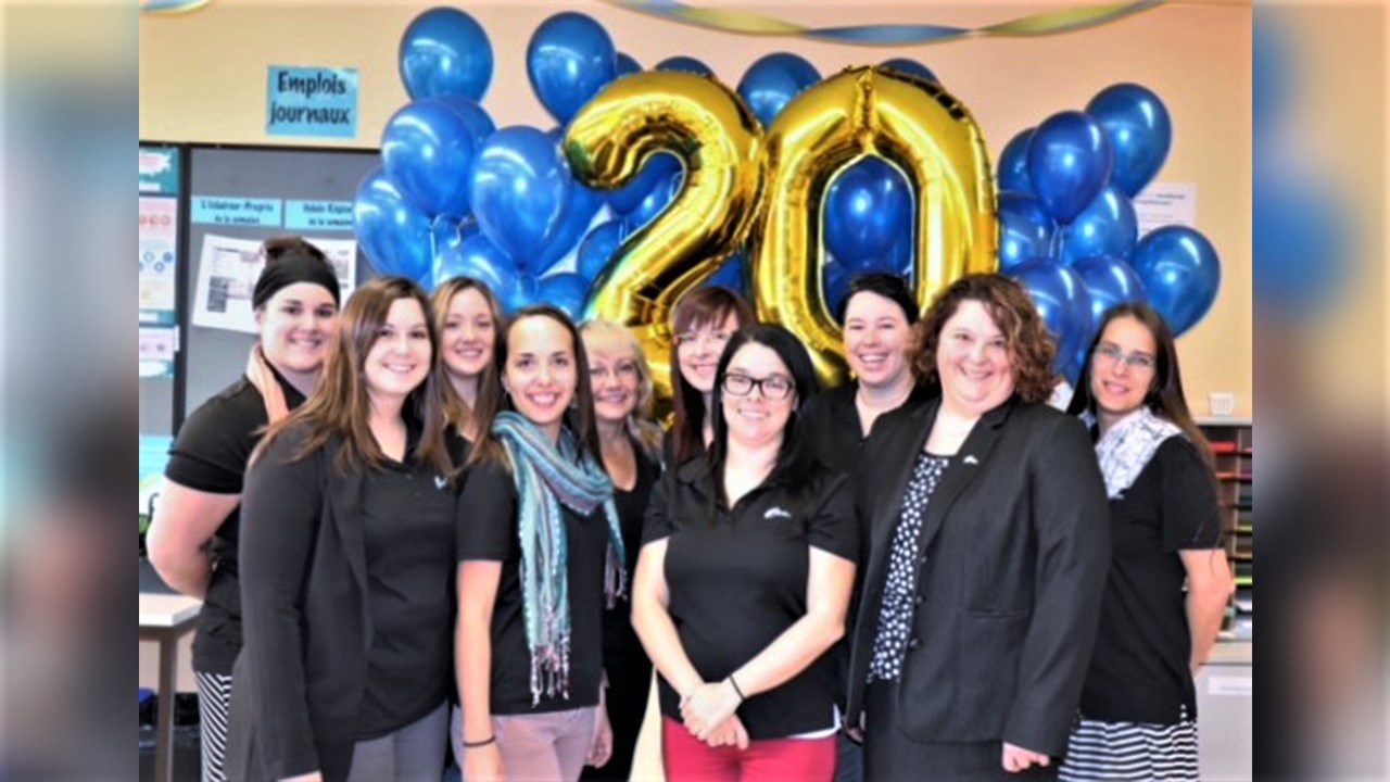 L'équipe du Carrefour jeunesse-emploi de Beauce-Sud.