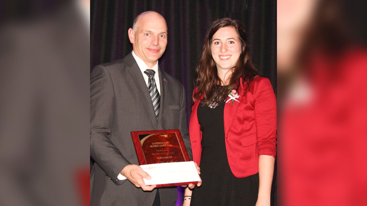 Sarah Ruel - Bourse d'Excellence Agri-Marché