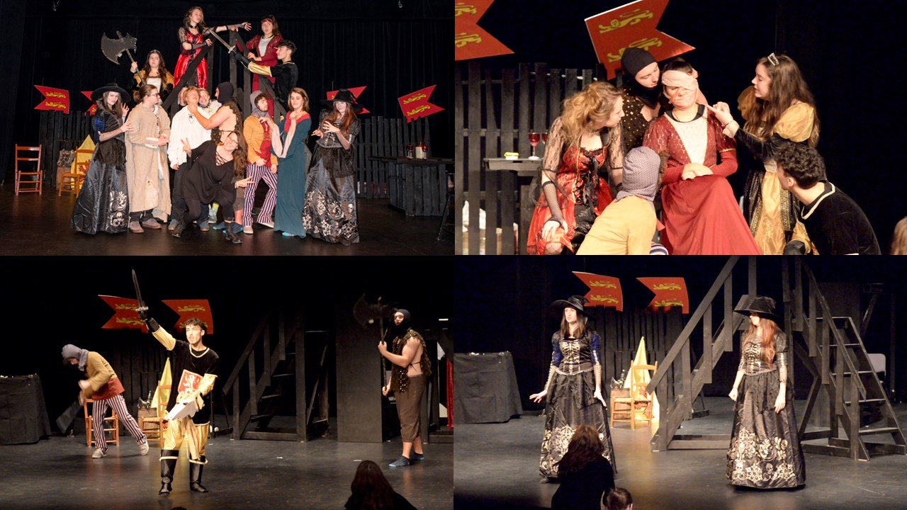 Des finissants du Cégep rendent un hommage satirique à Shakespeare