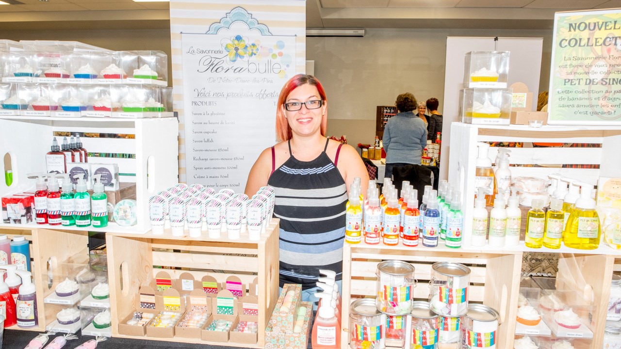 Dégustations et produits locaux au 7e Salon des artisans de Notre-Dame-des-Pins