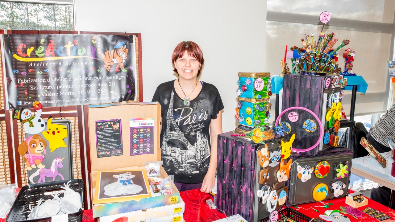 Dégustations et produits locaux au 7e Salon des artisans de Notre-Dame-des-Pins