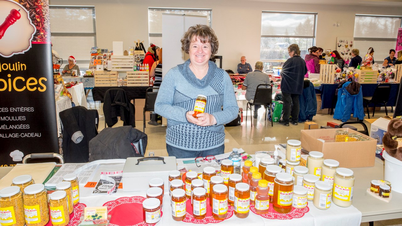 Dégustations et produits locaux au 7e Salon des artisans de Notre-Dame-des-Pins