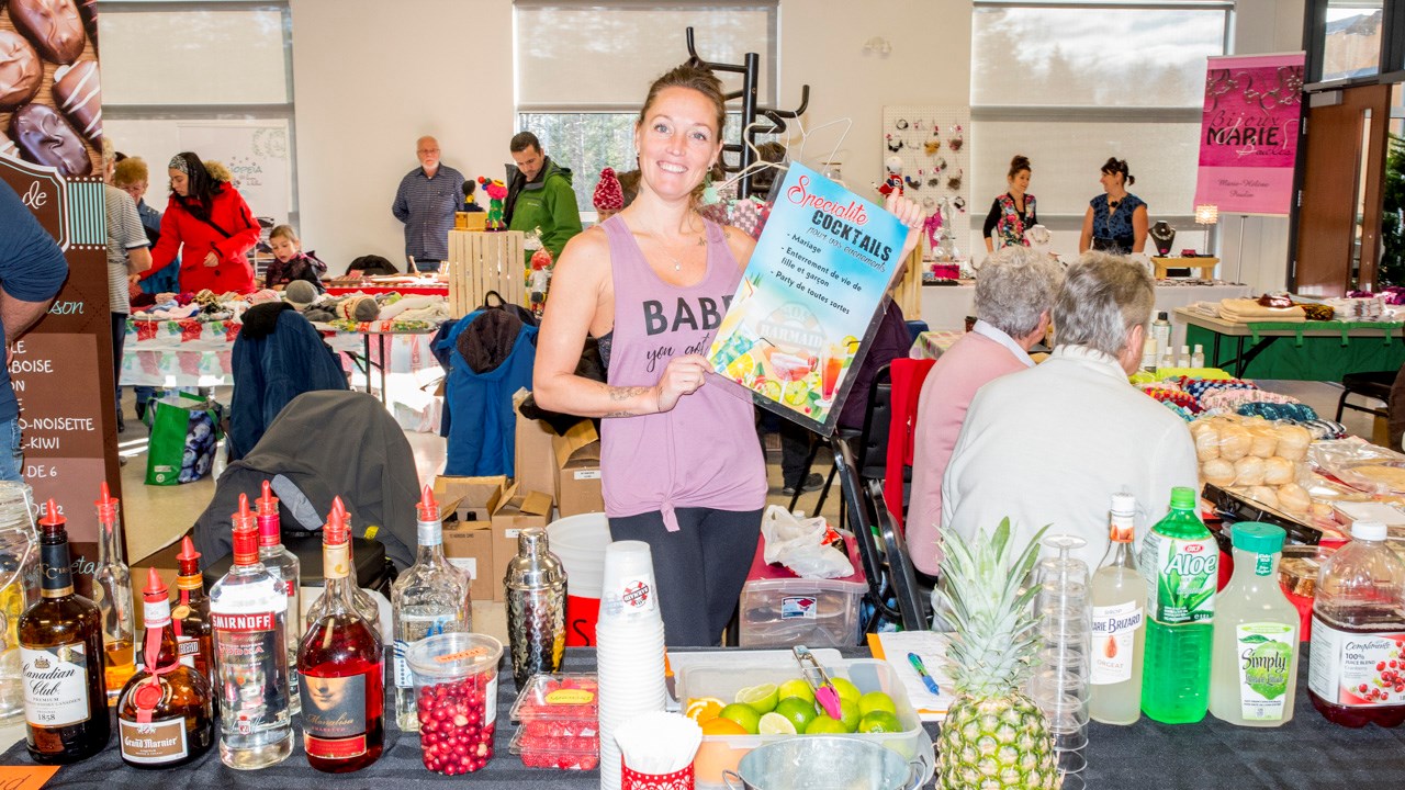 Dégustations et produits locaux au 7e Salon des artisans de Notre-Dame-des-Pins