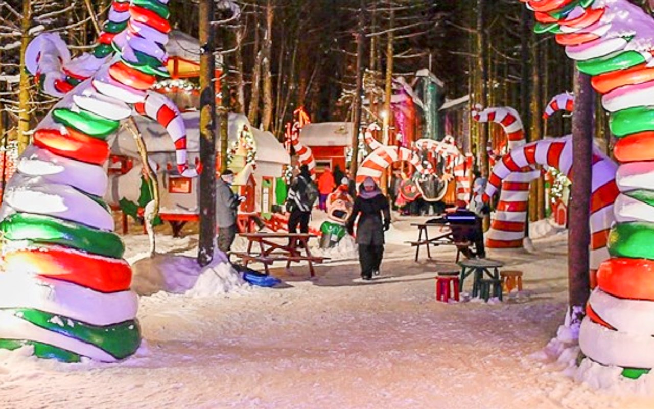 La magie de Noël de retour au Woodooliparc de Scott dans la forêt de Frima