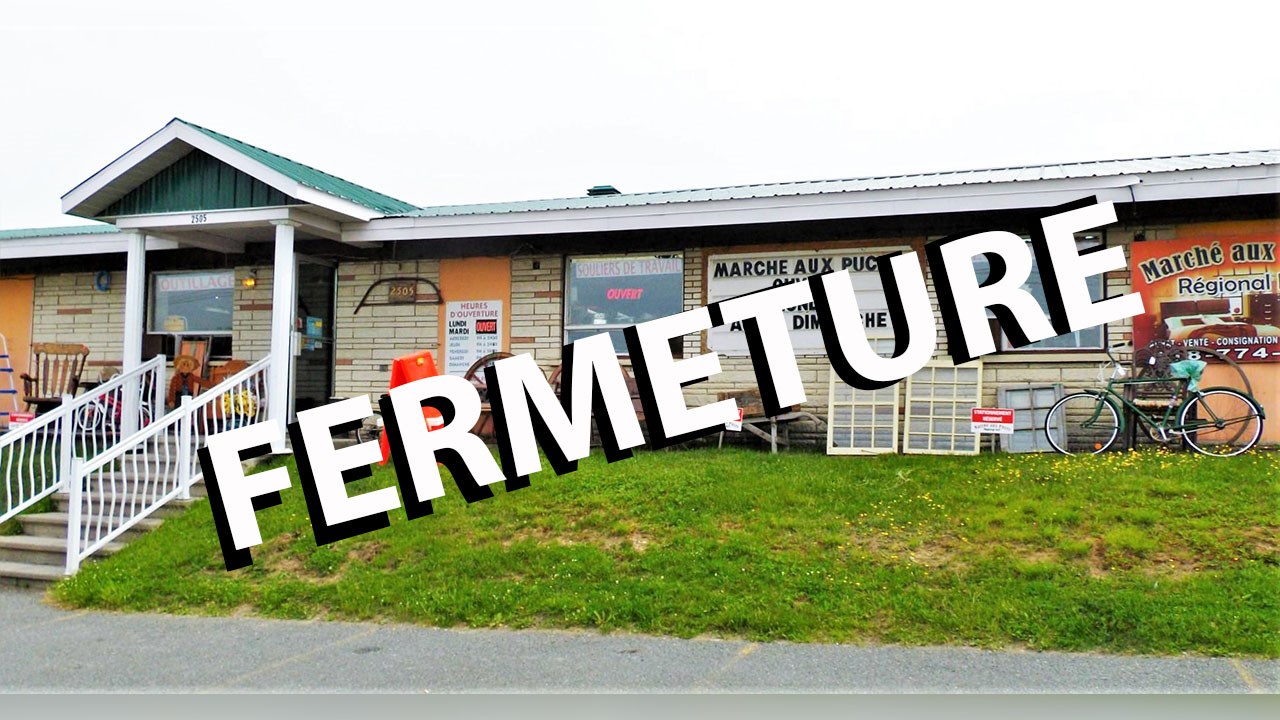 Le Marché aux puces de Notre-Dame-des-Pins fermera ses portes prochainement