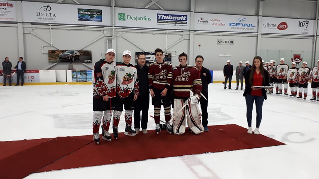 Les Élites AAA de Beauce-Appalaches sont champions à Sherbrooke