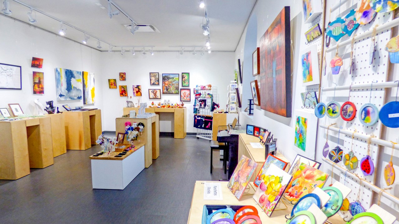 L'Expo-boutique de Sainte-Marie en 2016. 