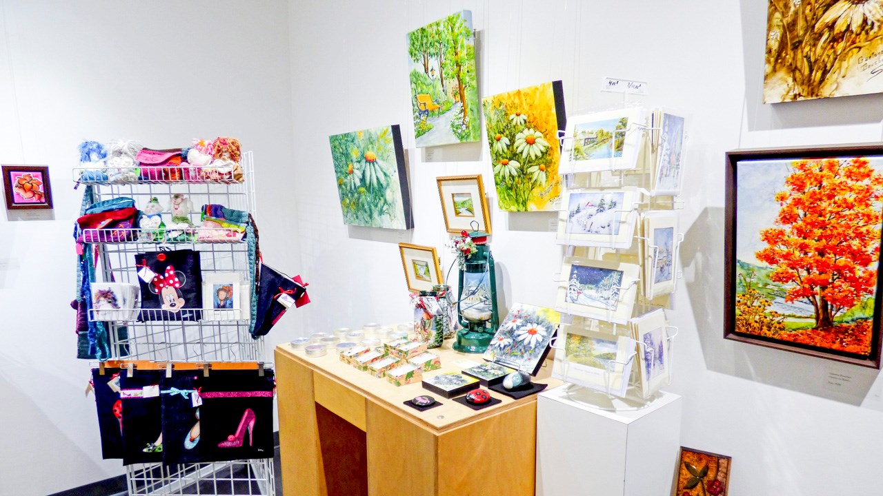 L'Expo-boutique de Sainte-Marie en 2016. 