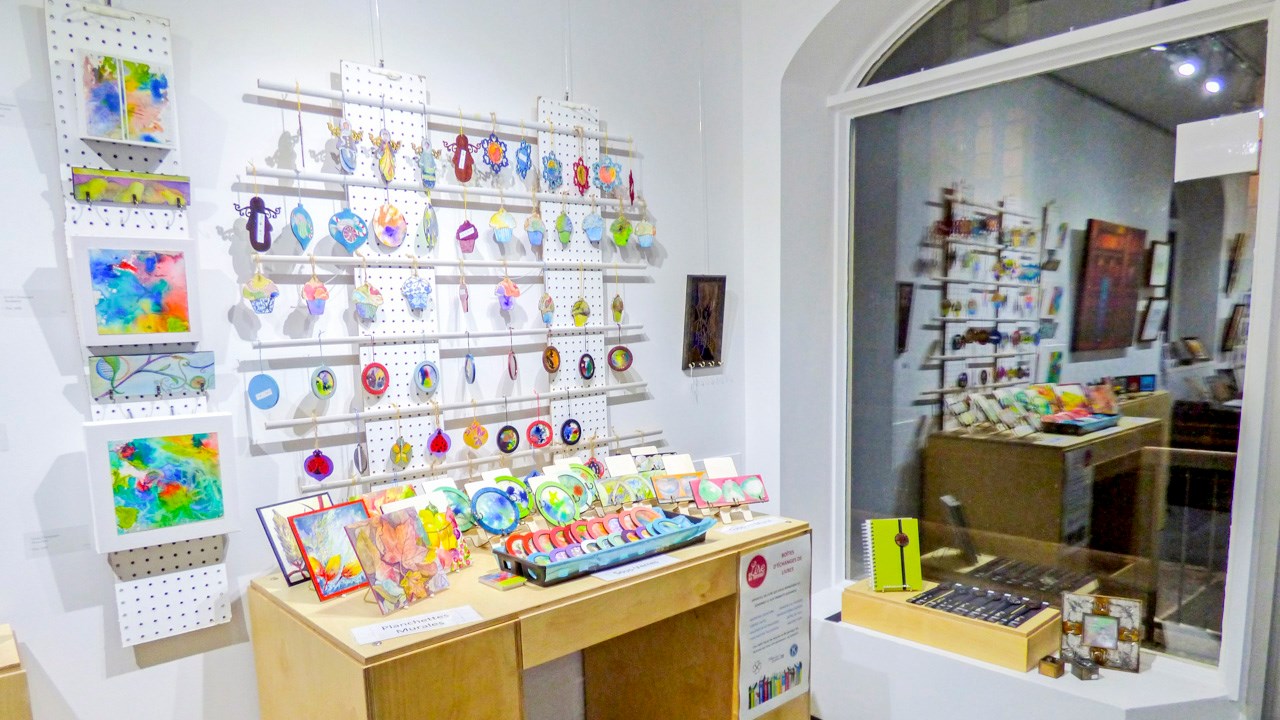 L'Expo-boutique de Sainte-Marie en 2016. 