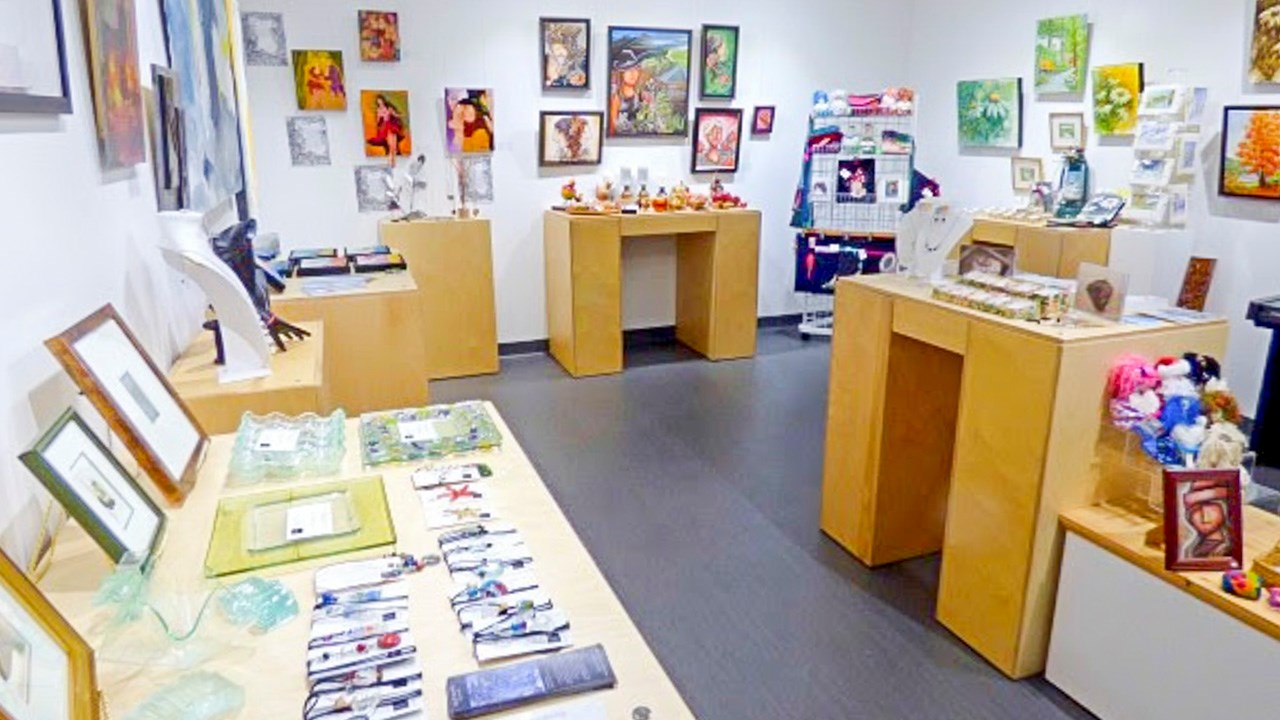 L'Expo-boutique de Sainte-Marie en 2017. 