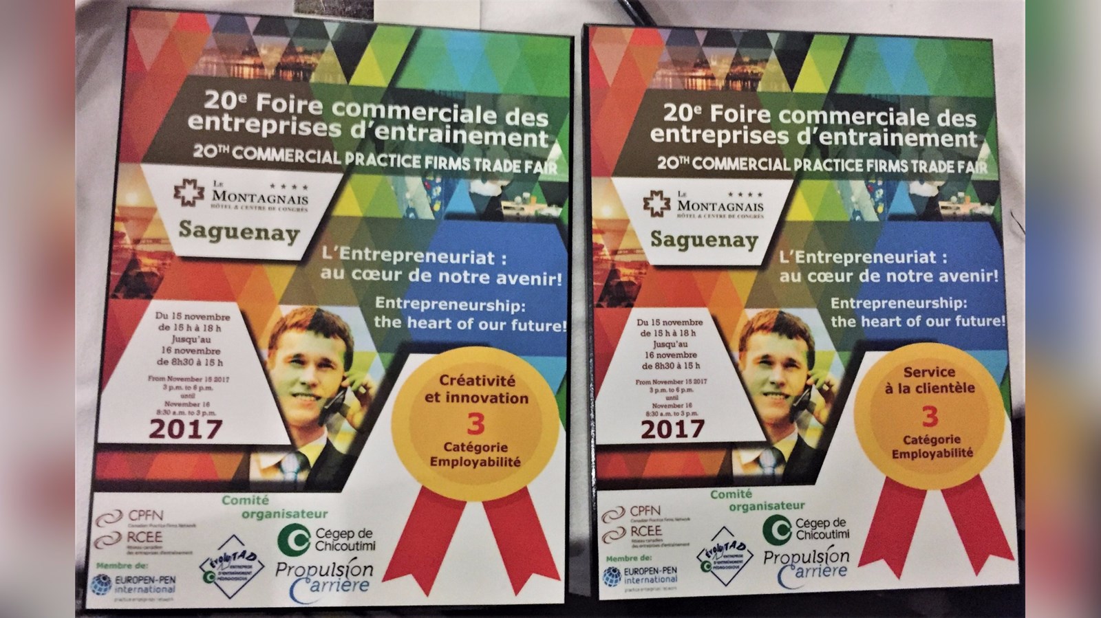 Tandem International a remporté deux prix, soit « Catégorie et Innovation »