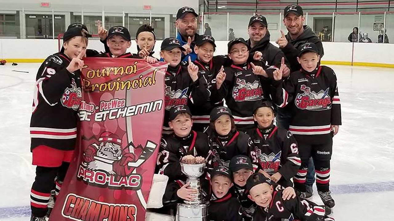 Le Garaga de Saint-Georges est champion au Tournoi de Lac-Etchemin
