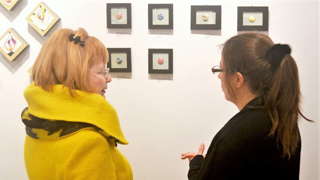 L’artiste etcheminoise Emmanuelle Breton explique de son travail.