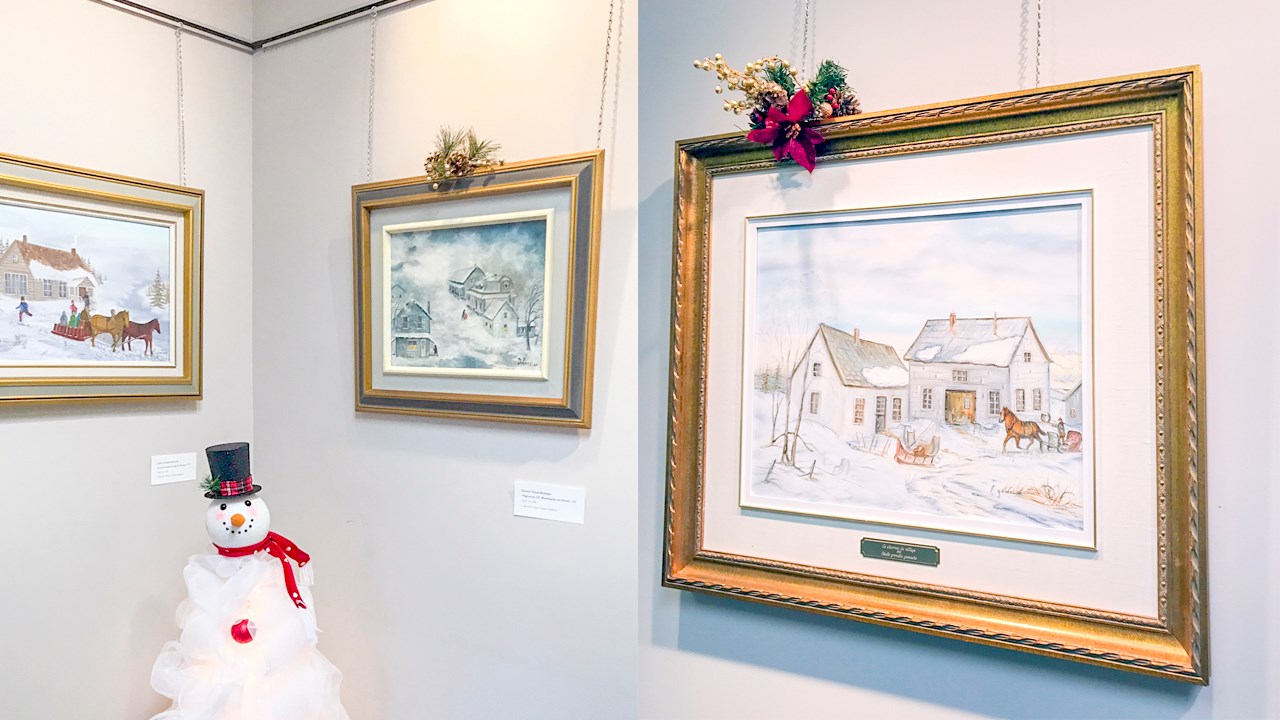 Plusieurs artistes beaucerons rendent hommage à l'hiver à Beauceville