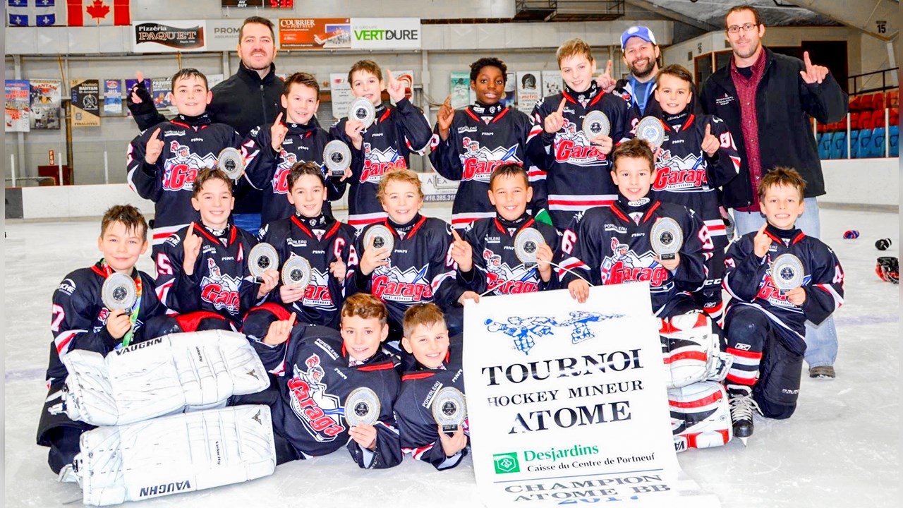 Le Garaga Atome BB remporte le tournoi de Pont-Rouge en s'imposant devant Jonquière