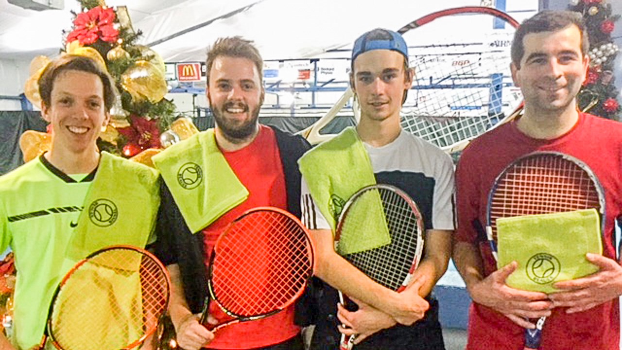 Découvrez les résultats du tournoi de doubles de Tennis Beauce à St-Georges