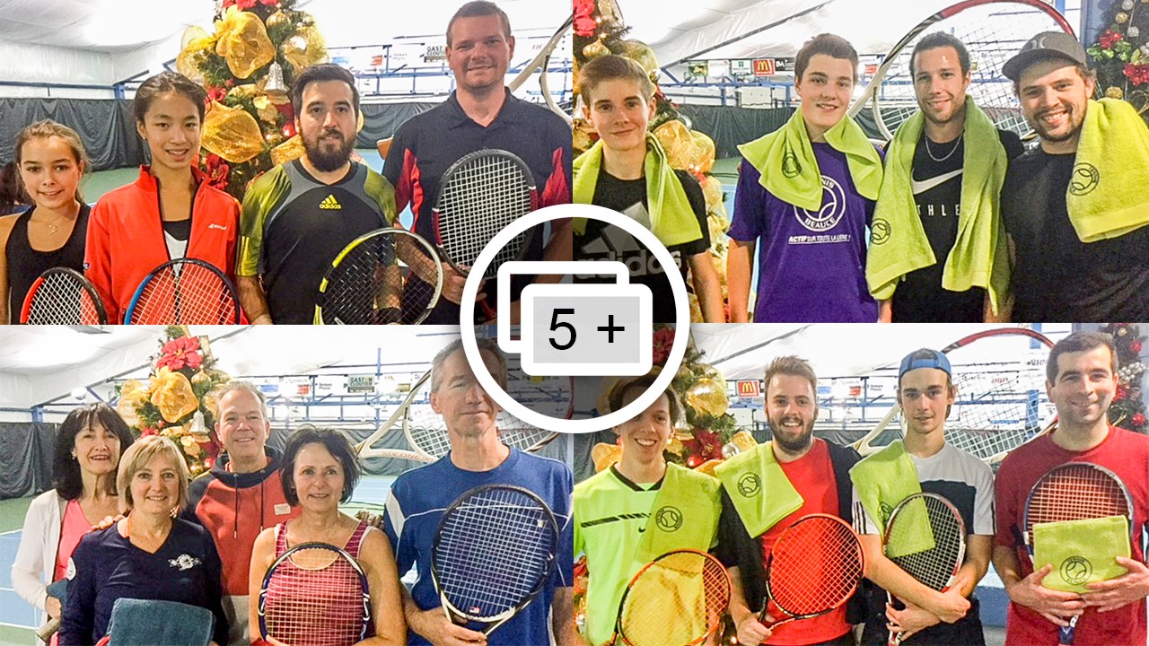 Découvrez les résultats du tournoi de doubles de Tennis Beauce à St-Georges