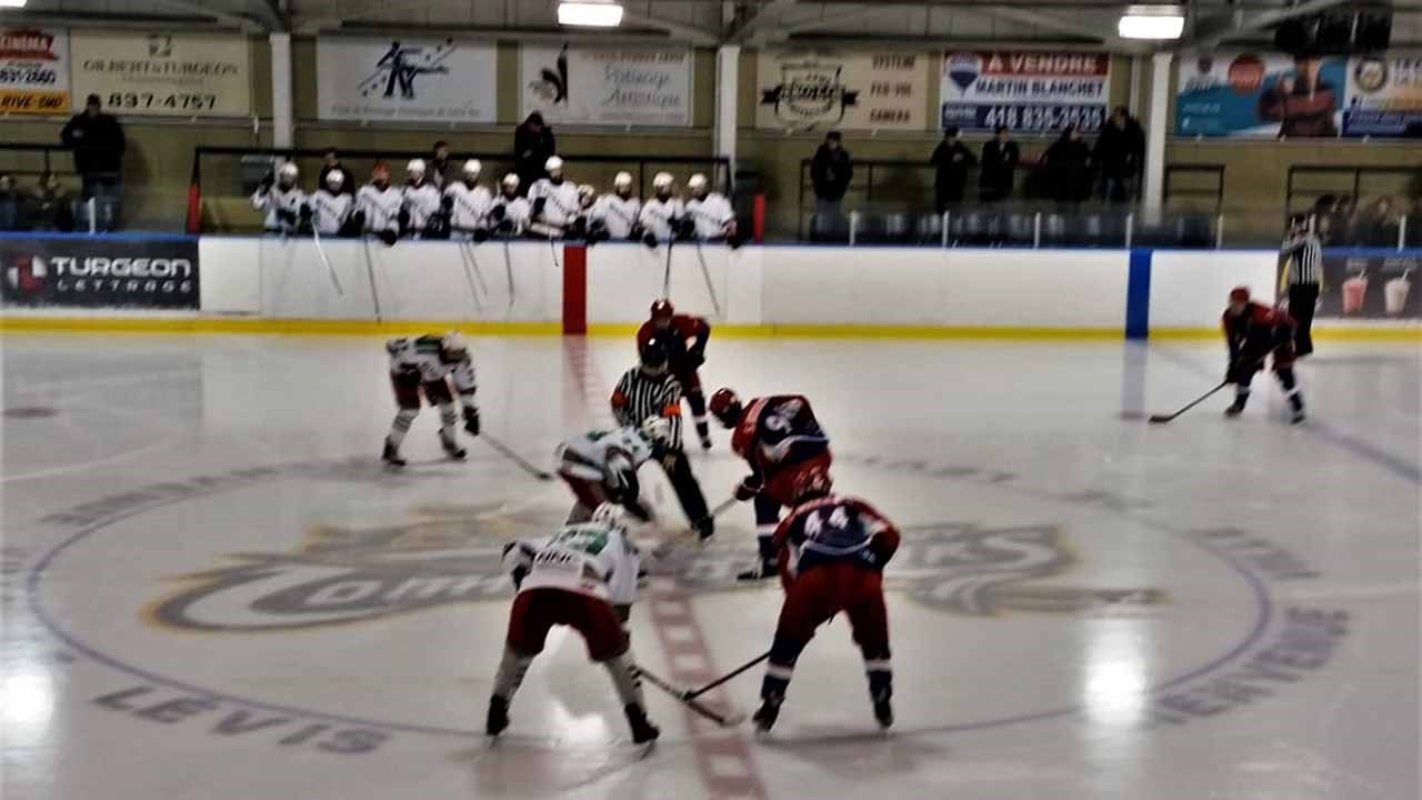 Dernier match de hockey avant les Fêtes pour les Beaucerons de Ste-Marie