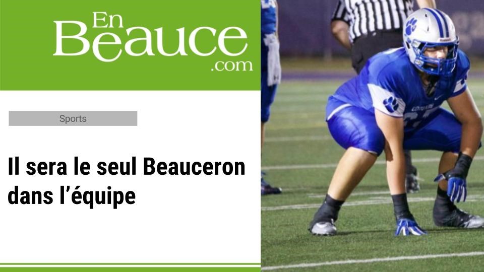 Samuel Couture-Dumas évoluera en division 2 de la NCAA 