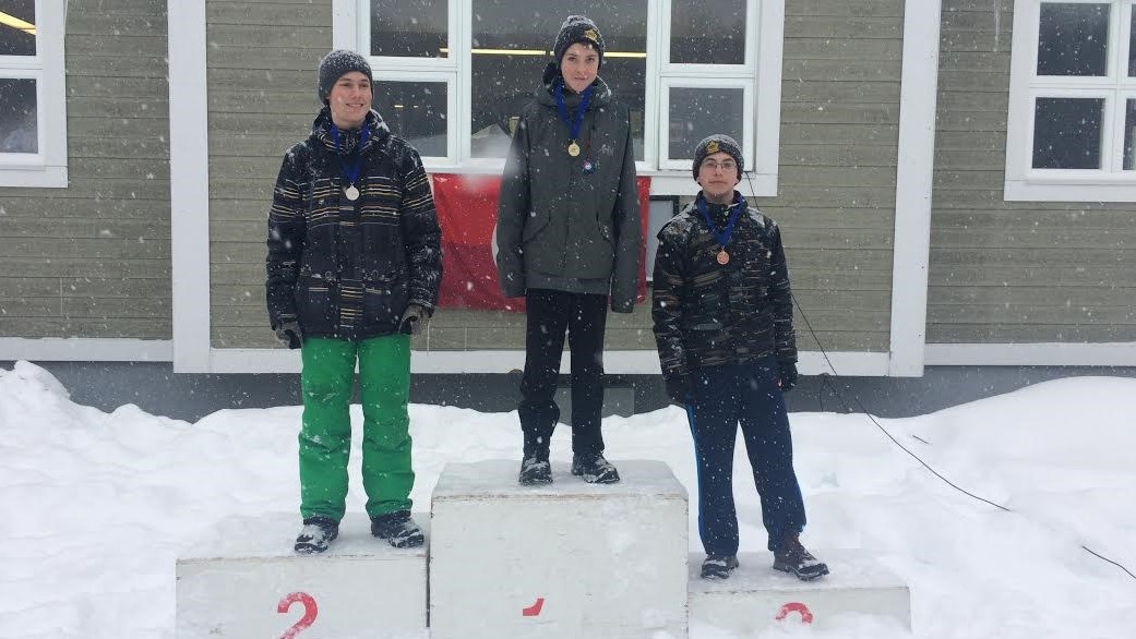 Trois biathloniens du Corps de cadets 2898 de Sainte-Marie montent sur le podium à Valcartier