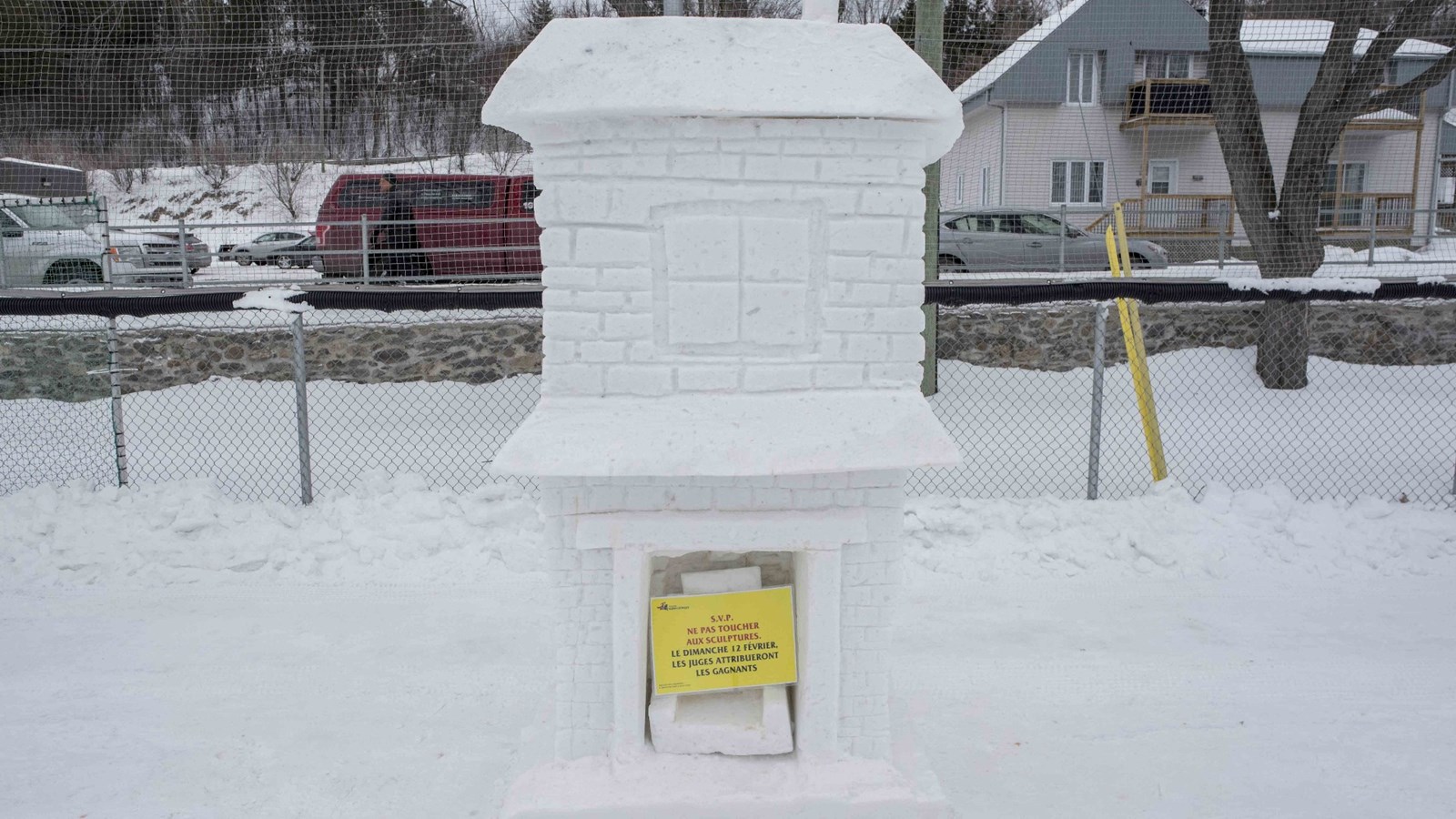 Découvrez tous les résultats du concours de sculptures sur neige de Saint-Georges