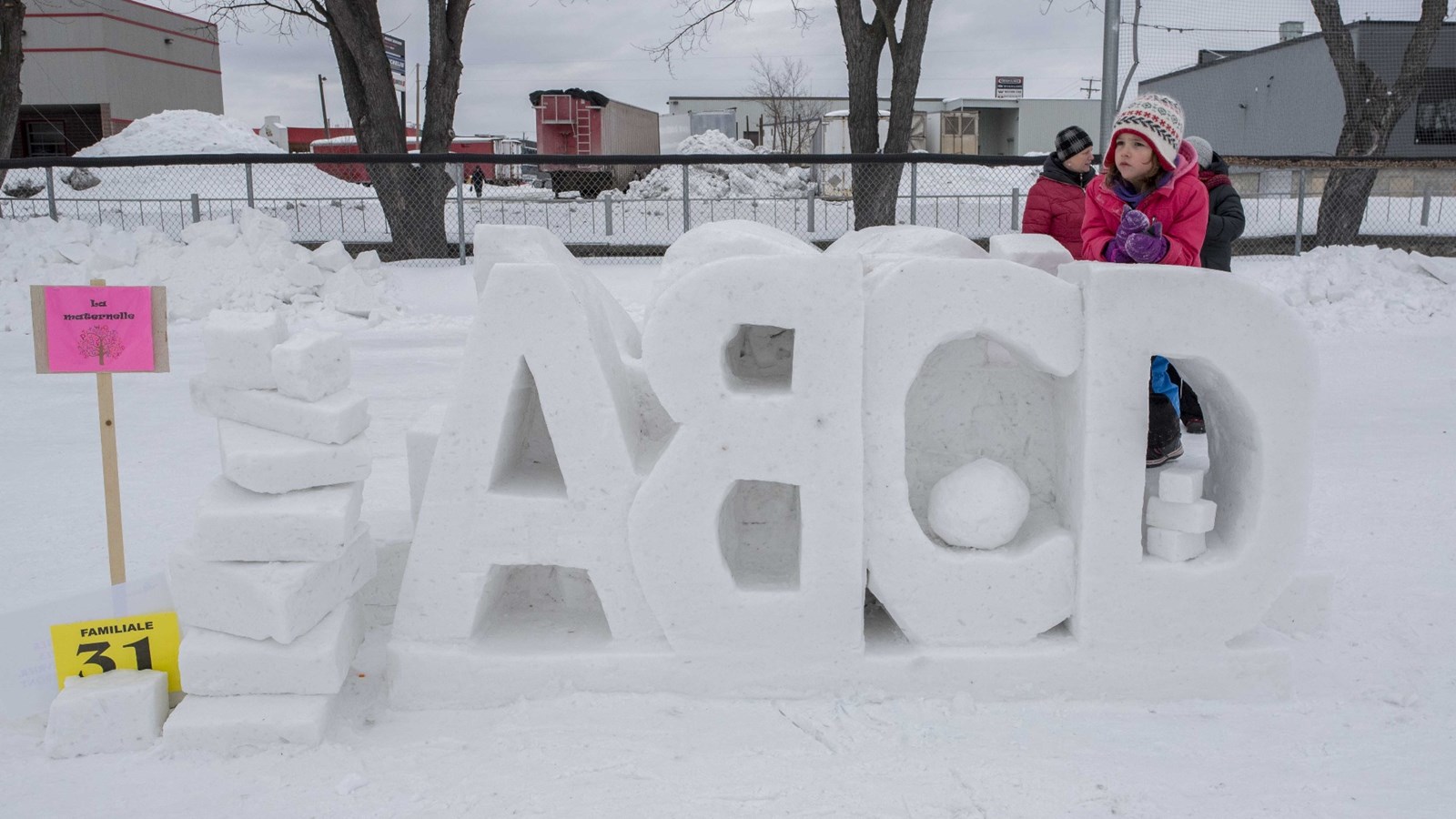 Découvrez tous les résultats du concours de sculptures sur neige de Saint-Georges