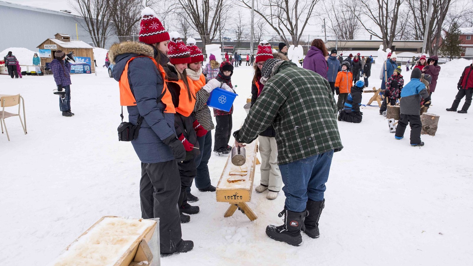 Découvrez tous les résultats du concours de sculptures sur neige de Saint-Georges