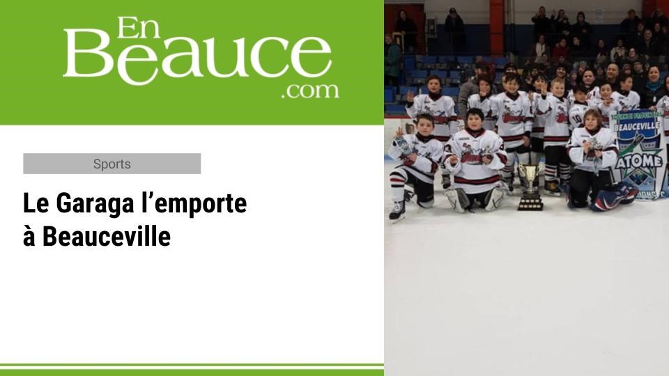 Le Garaga de Saint-Georges Atome C remporte un troisième championnat cette saison