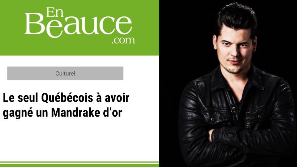 Le magicien pour adultes Vincent C débarque à Saint-Georges