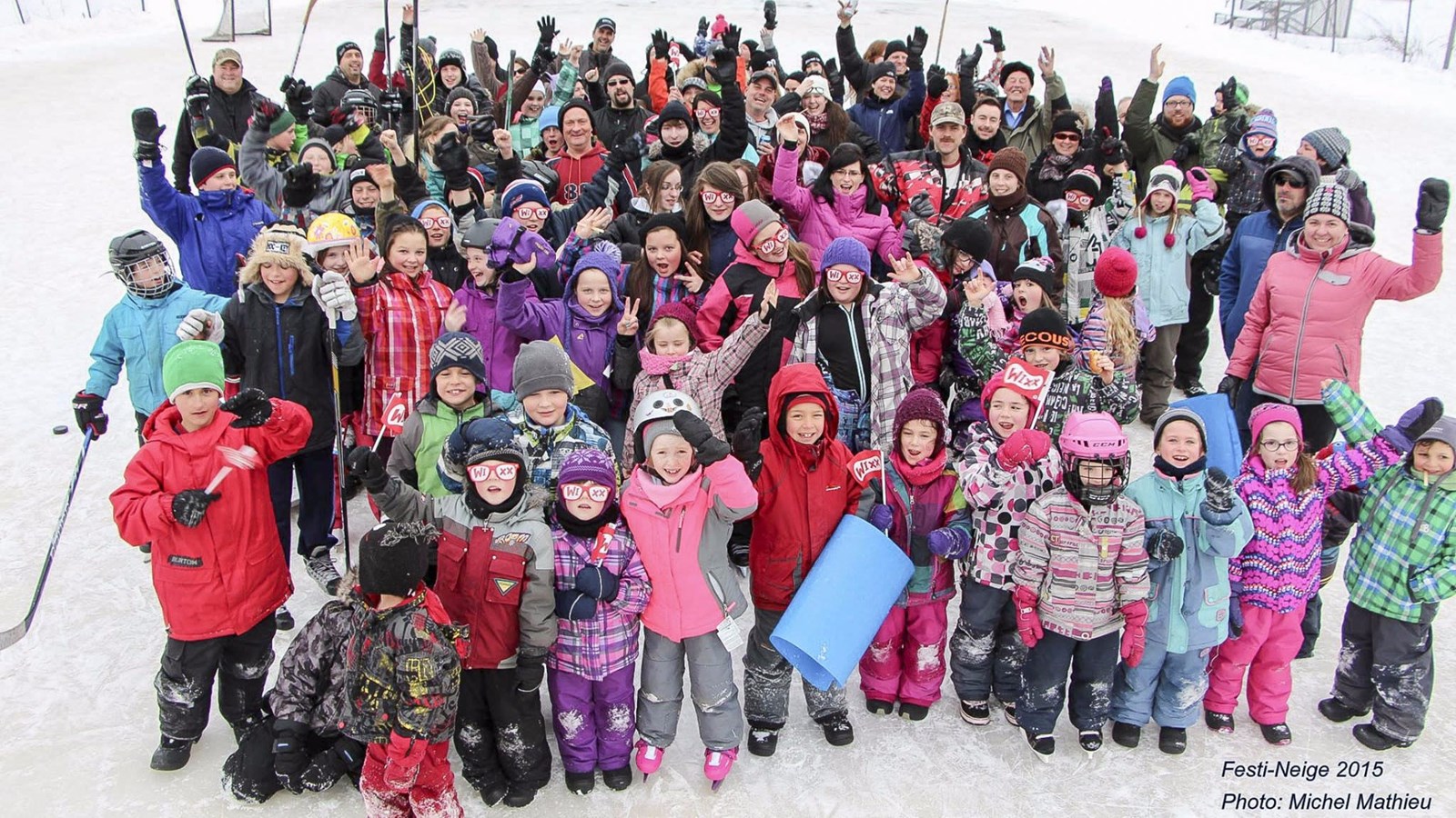 Une photo de l'édition 2015 du FestiNeige de Saint-Victor.