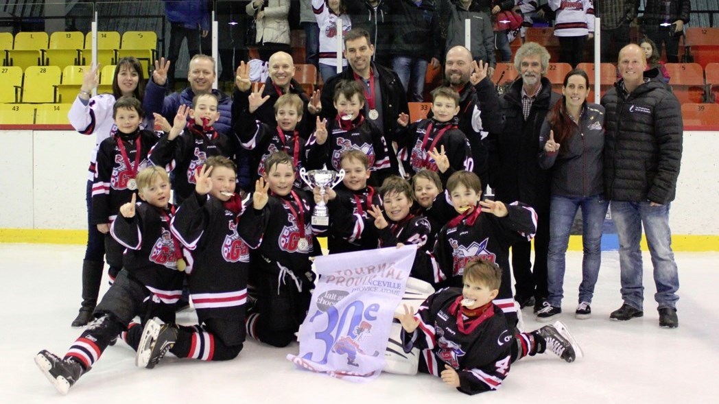 L'équipe Garaga Atome B1 de Saint-Georges.