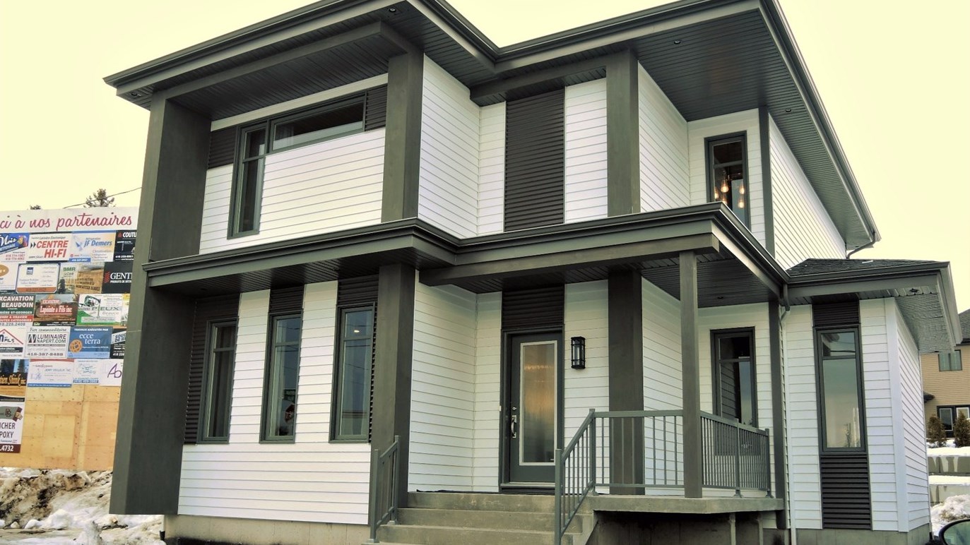 L'extérieur de la maison Moisson Beauce 2017 située au 8507, 14e avenue à Saint-Georges.