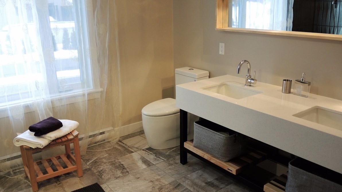 L'intérieur de la maison Moisson Beauce 2017 située au 8507, 14e avenue à Saint-Georges.