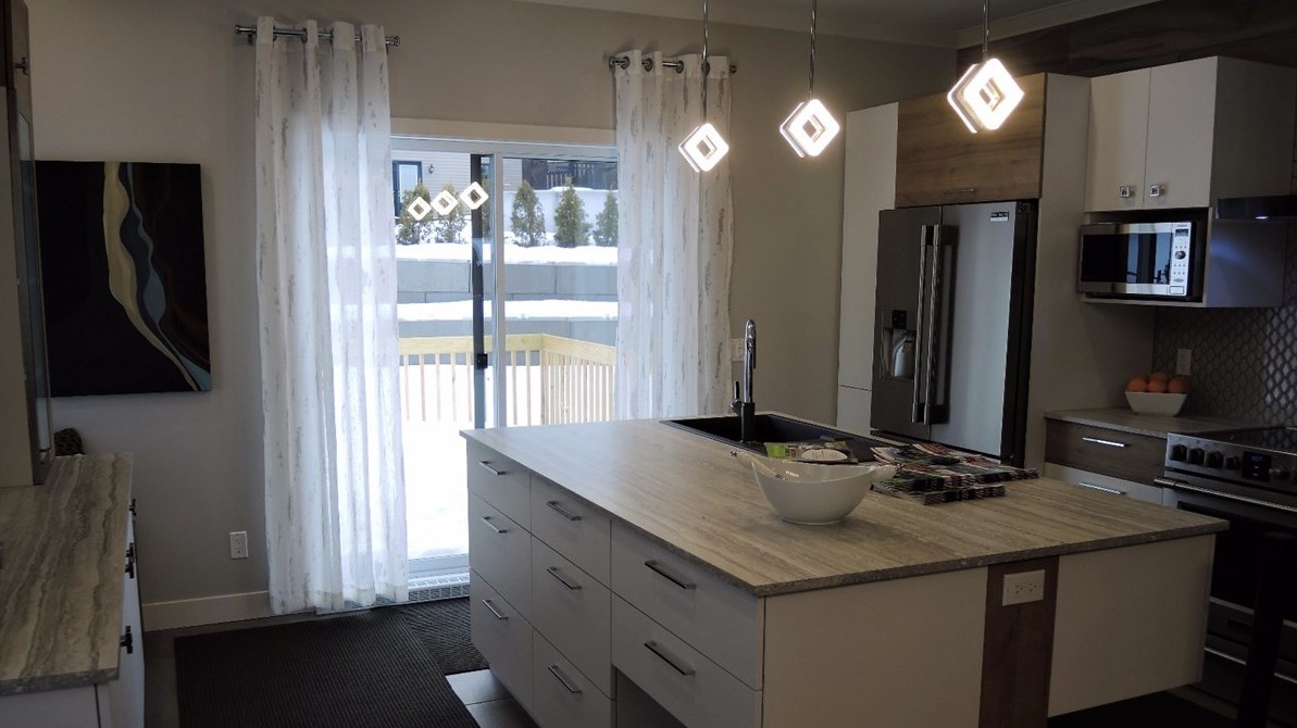 L'intérieur de la maison Moisson Beauce 2017 située au 8507, 14e avenue à Saint-Georges.