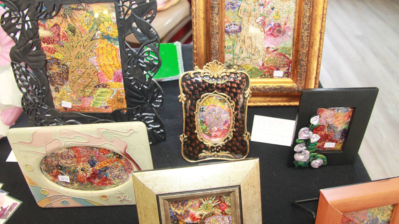 Les tableaux écolos d'Isabelle Denommé.