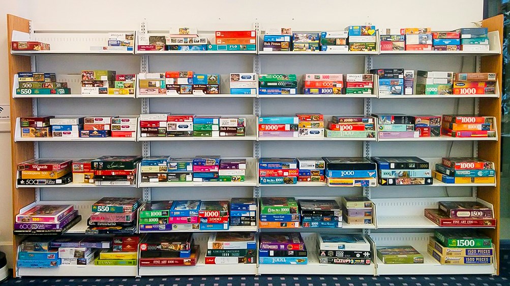 Les amateurs de casse-têtes pourront désormais venir en emprunter à la bibliothèque de Saint-Georges.