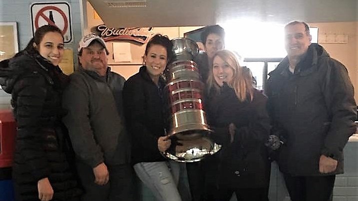 Le nouveau comité du Tournoi des Vétérans.