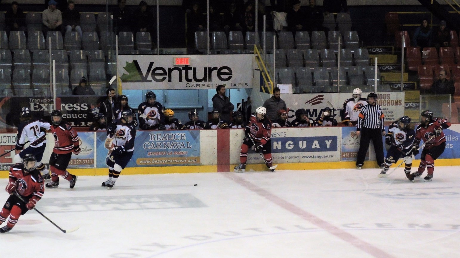 Le Beauce Mitsubishi Junior A de Beauce-Sud a perdu la finale de la LHJABF en quatre rencontres face au Turmel de Lac-Mégantic.
