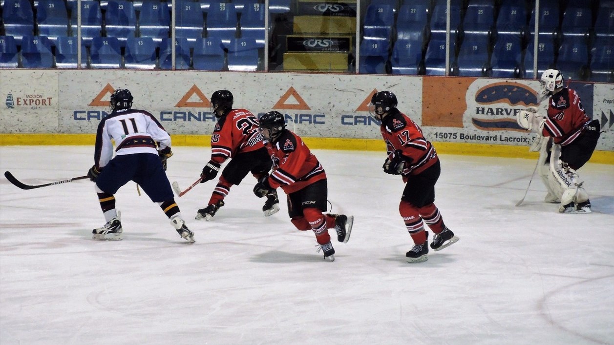 Le Beauce Mitsubishi Junior A de Beauce-Sud a perdu la finale de la LHJABF en quatre rencontres face au Turmel de Lac-Mégantic.