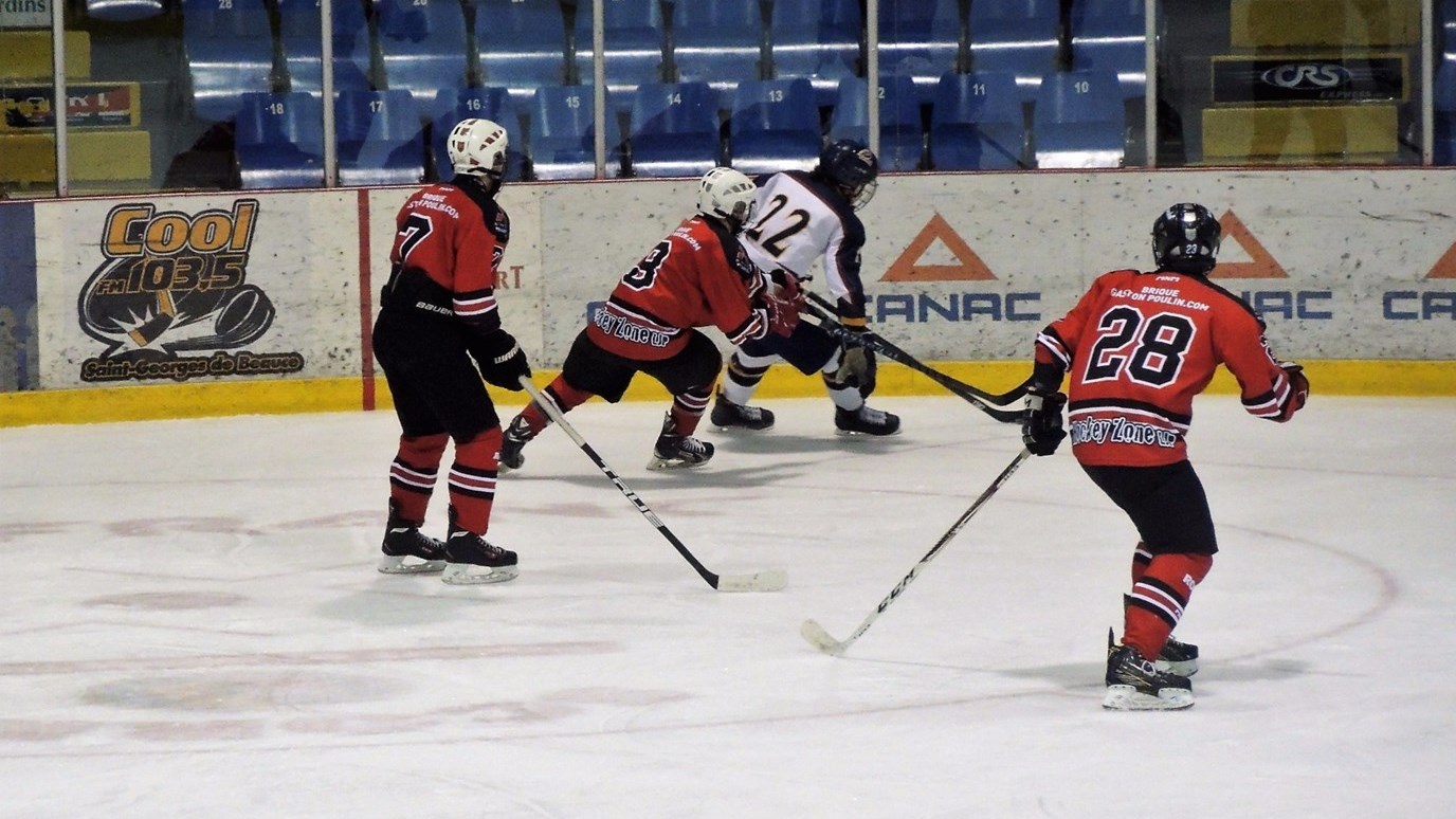 Le Beauce Mitsubishi Junior A de Beauce-Sud a perdu la finale de la LHJABF en quatre rencontres face au Turmel de Lac-Mégantic.